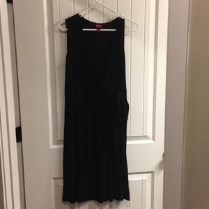 Black jersey dress